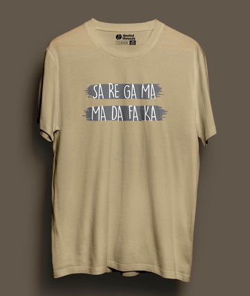 SA RE GA MA Unisex Half Sleeve T-shirt