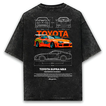 Toyota Supra Acid Washed (Unisex Fit)