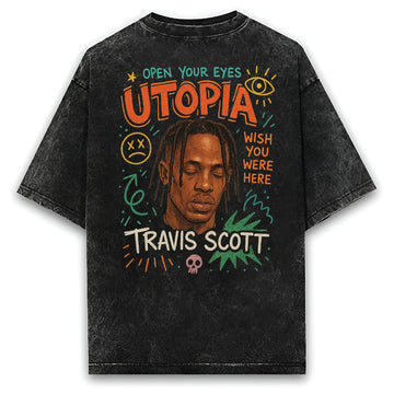 Utopia Acid Wash Oversized Unisex Fit