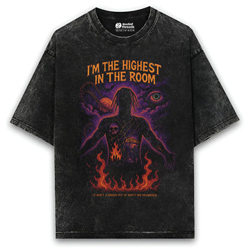 Highest In The Room Acid Wash (Unisex Fit)