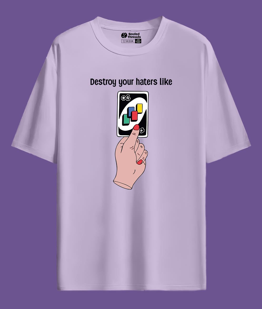 Destroy your Haters Oversized Unisex T-shirt