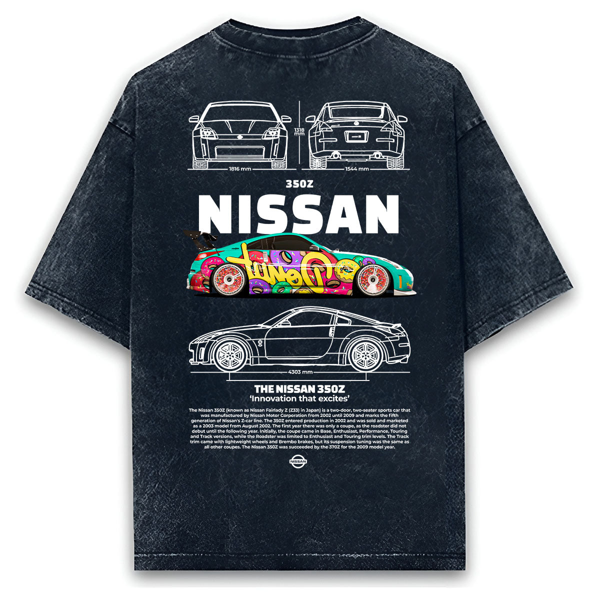 Nissan 350Z Acid Washed (Unisex Fit)