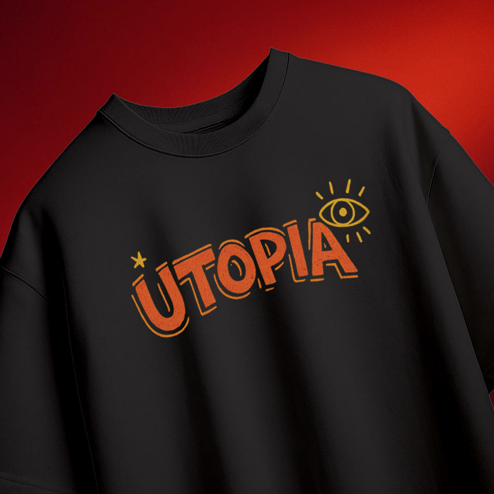 Travis Scott India Tour Concert T-shirt | Utopia Oversized fit Unisex Premium cotton Tee