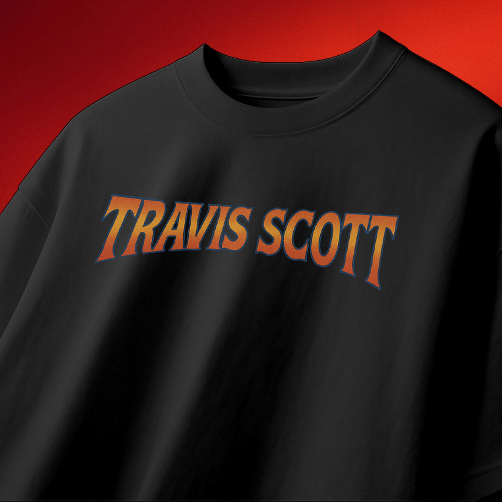 Travis Scott India Tour Concert T-shirt | Oversized fit Unisex Premium cotton Tee