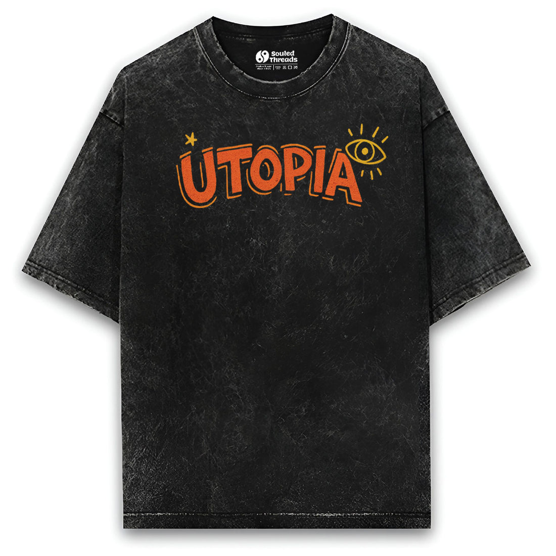 Utopia Acid Wash Oversized Unisex Fit